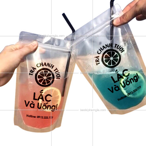 in t&uacute;i tr&agrave; chanh theo y&ecirc;u cầu