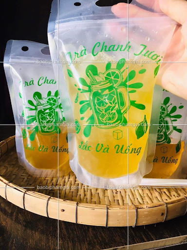 in t&uacute;i tr&agrave; chanh theo y&ecirc;u cầu