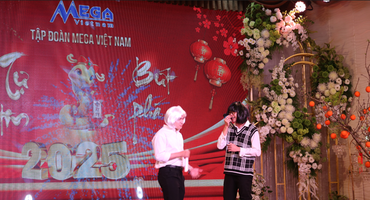 Tiết mục “Tết Đong Đầy” của Văn phòng Hồ Chí Minh