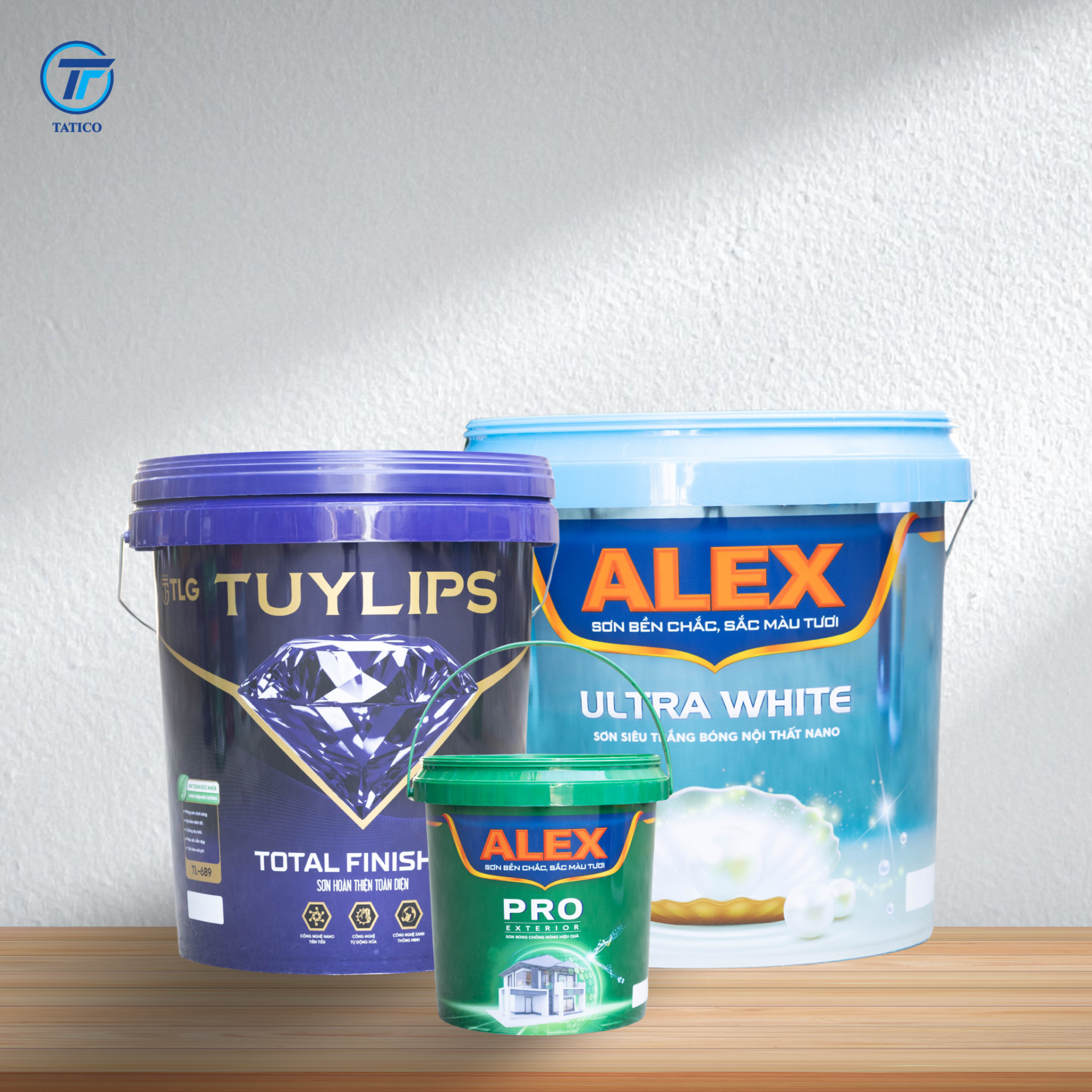 Vỏ thùng sơn nhựa do Tatico - đơn vị gia công vỏ thùng sơn theo yêu cầu sản xuất