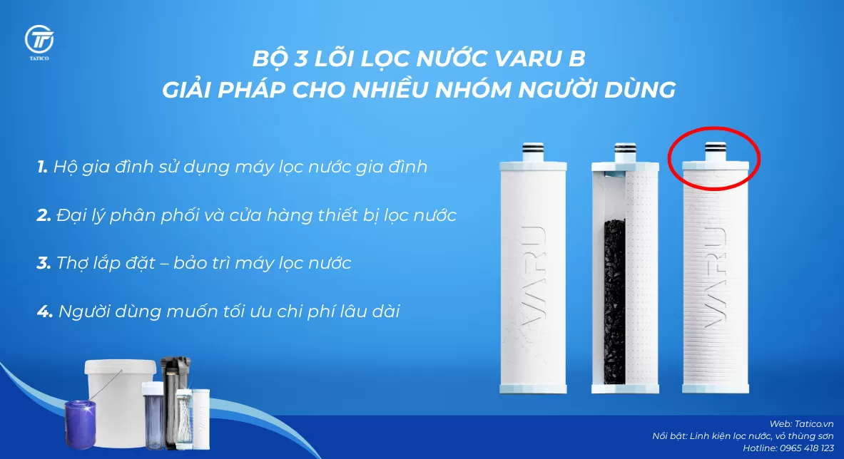 N&ecirc;n mua l&otilde;i lọc nước ch&iacute;nh h&atilde;ng để thay l&otilde;i lọc nước tại nh&agrave; đơn giản m&agrave; kh&ocirc;ng cần thợ chuy&ecirc;n nghiệp